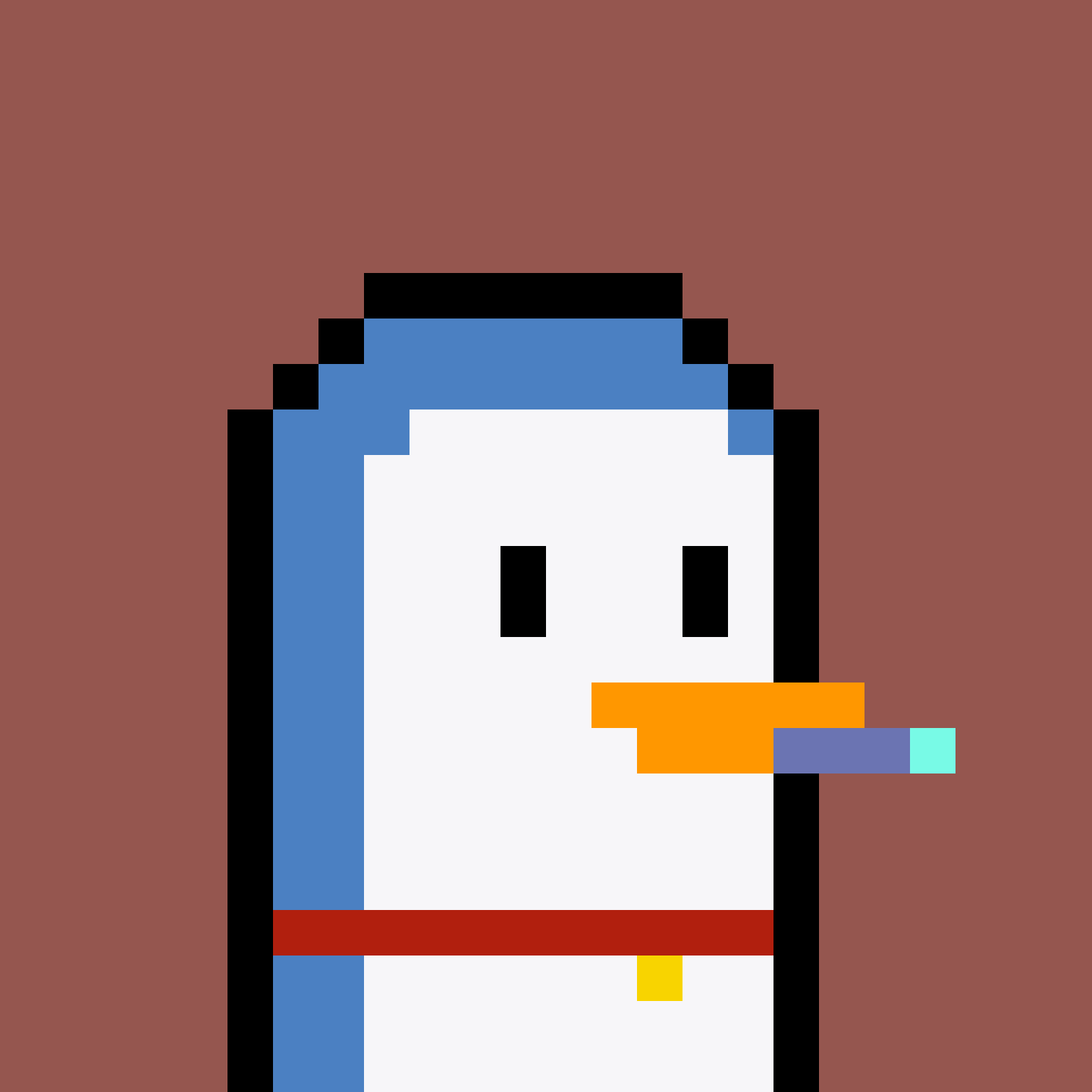 Pesky Penguin #7593, burned for 0.8289 SOL