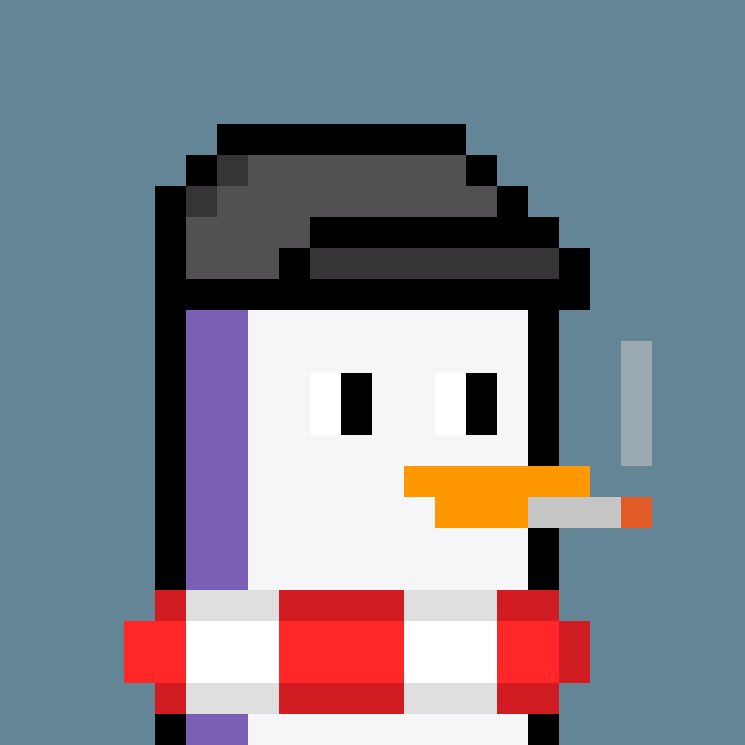 Pesky Penguin #7671, burned for 5.90405072 SOL