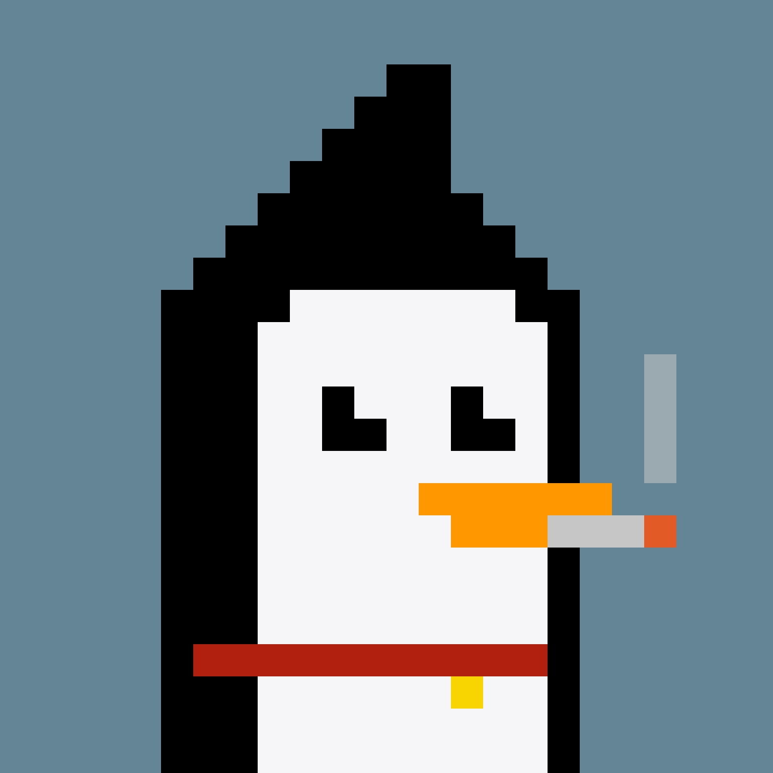 Pesky Penguin #7674, burned for 0.735 SOL