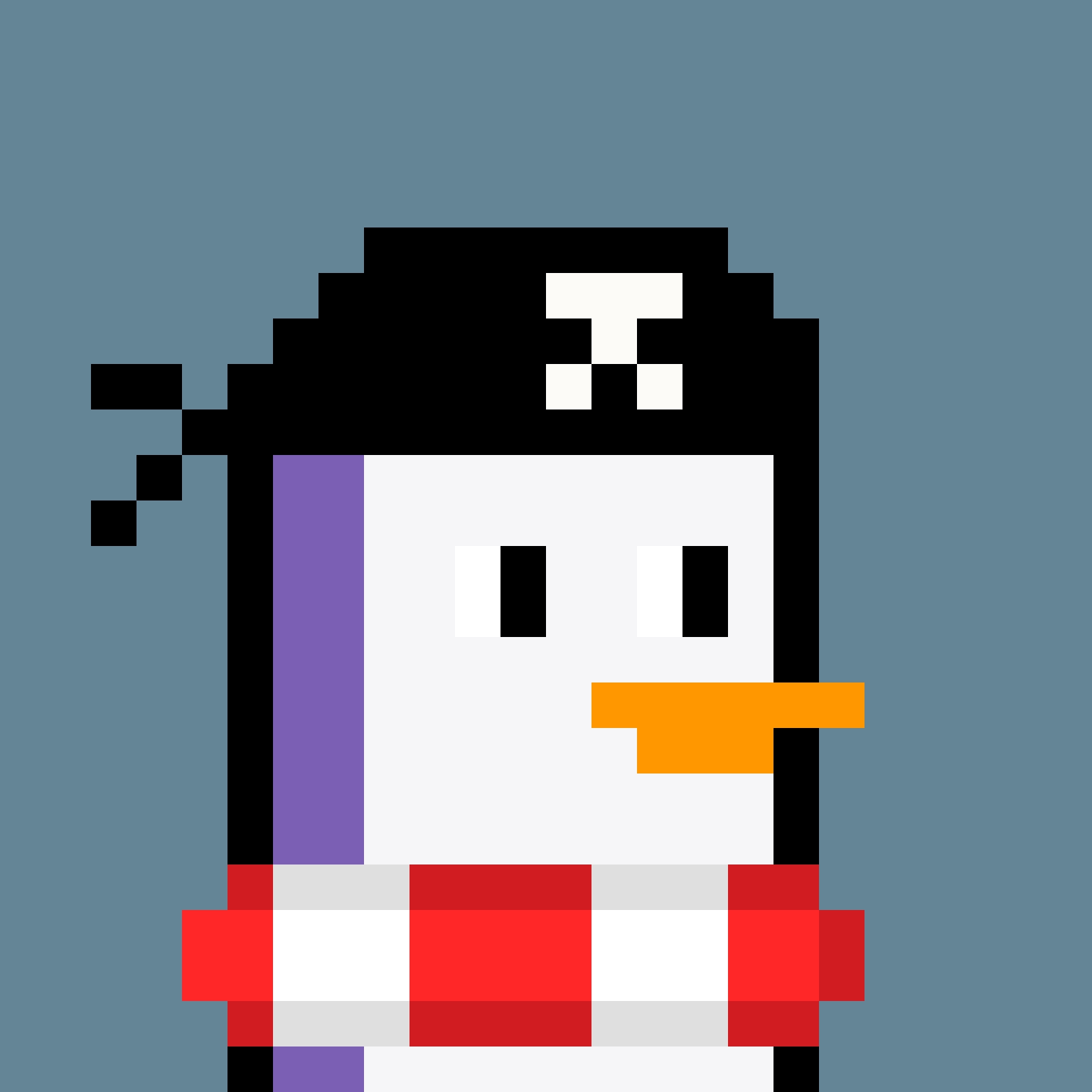 Pesky Penguin #7808, burned for 4.75 SOL