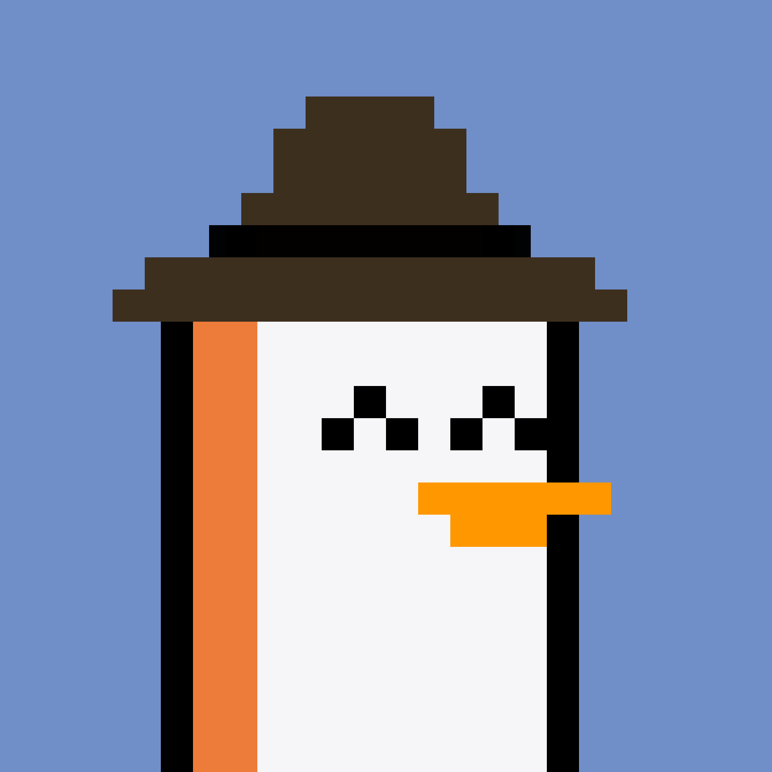 Pesky Penguin #8036, burned for 5.4 SOL