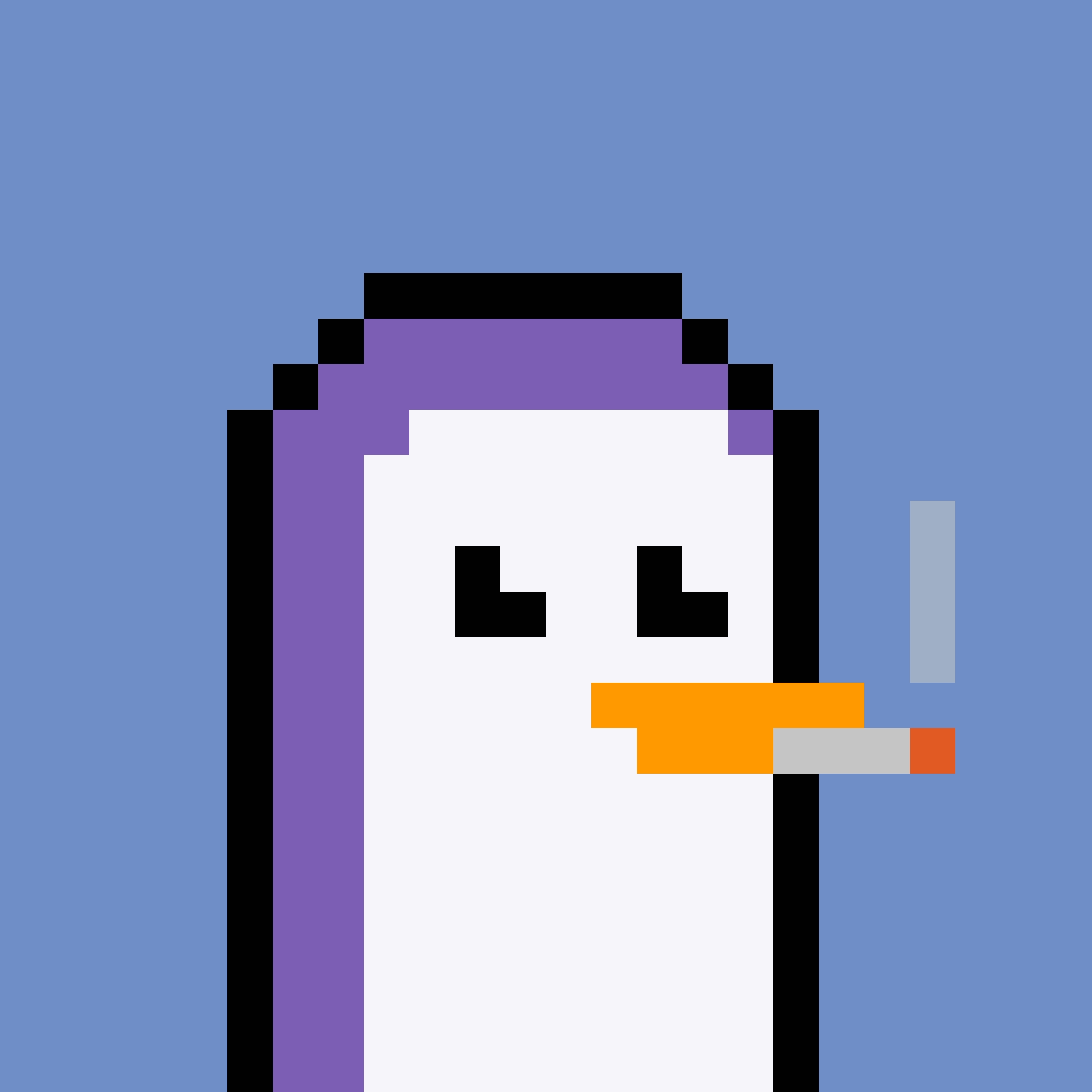 Pesky Penguin #8079, burned for 4.95405072 SOL