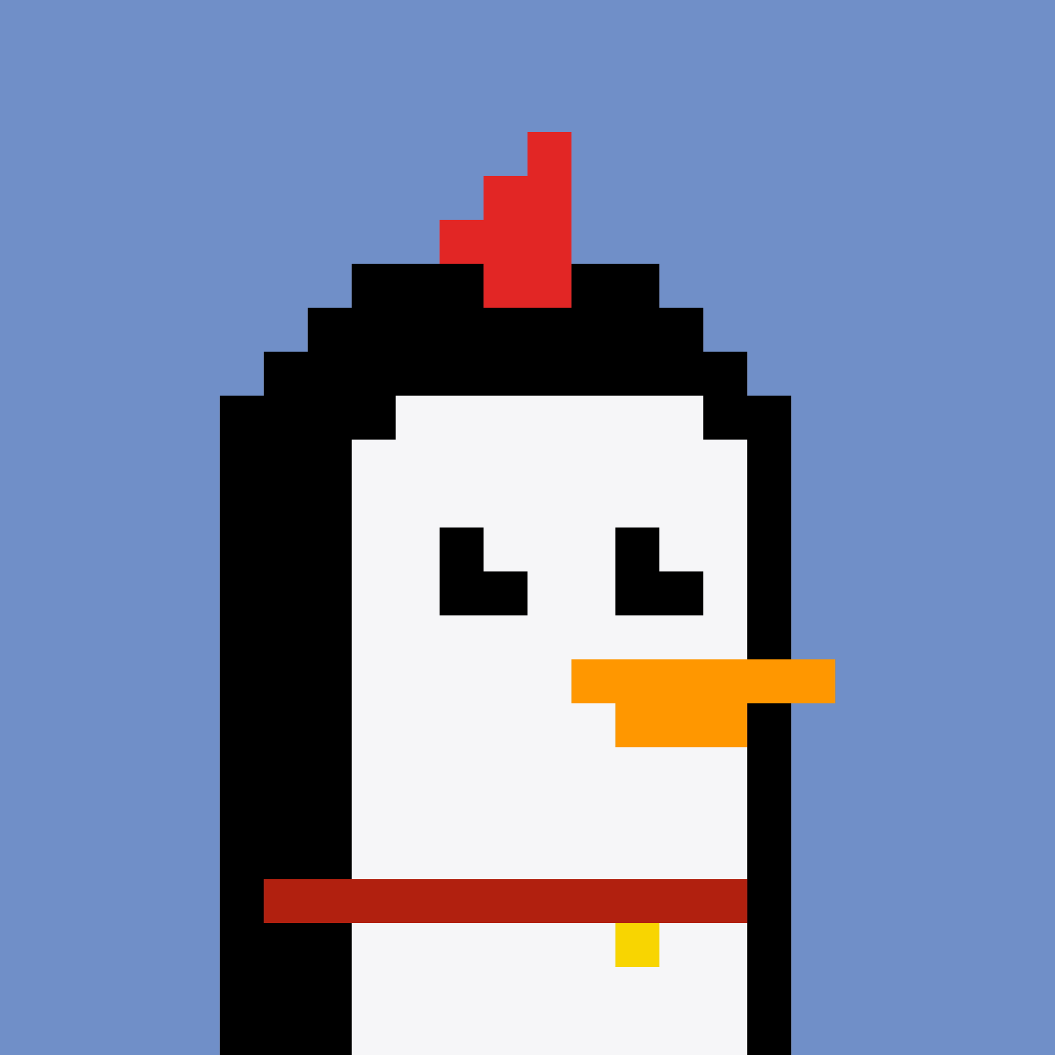 Pesky Penguin #8130, burned for 3.95405072 SOL
