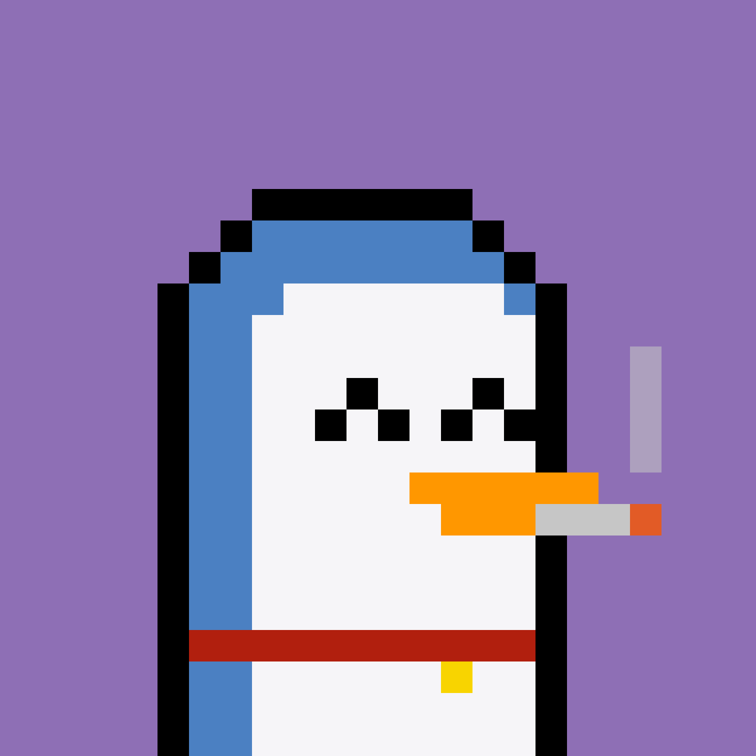 Pesky Penguin #820, burned for 0.46212 SOL