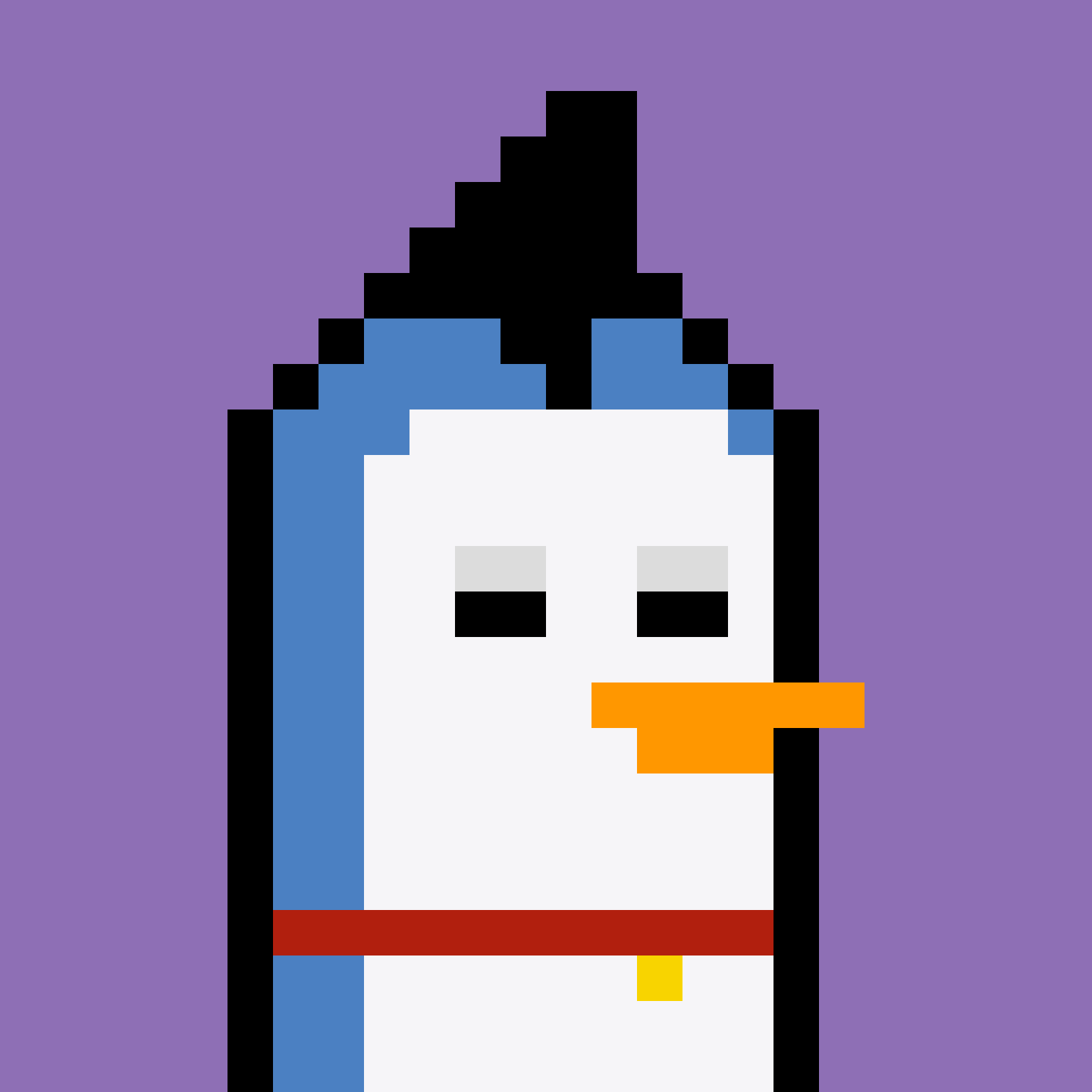 Pesky Penguin #8435, burned for 0.488 SOL