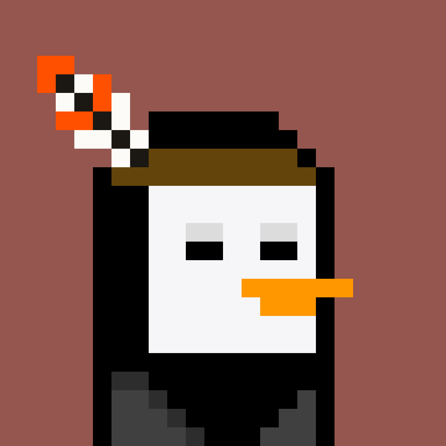 Pesky Penguin #8494, burned for 0.58 SOL