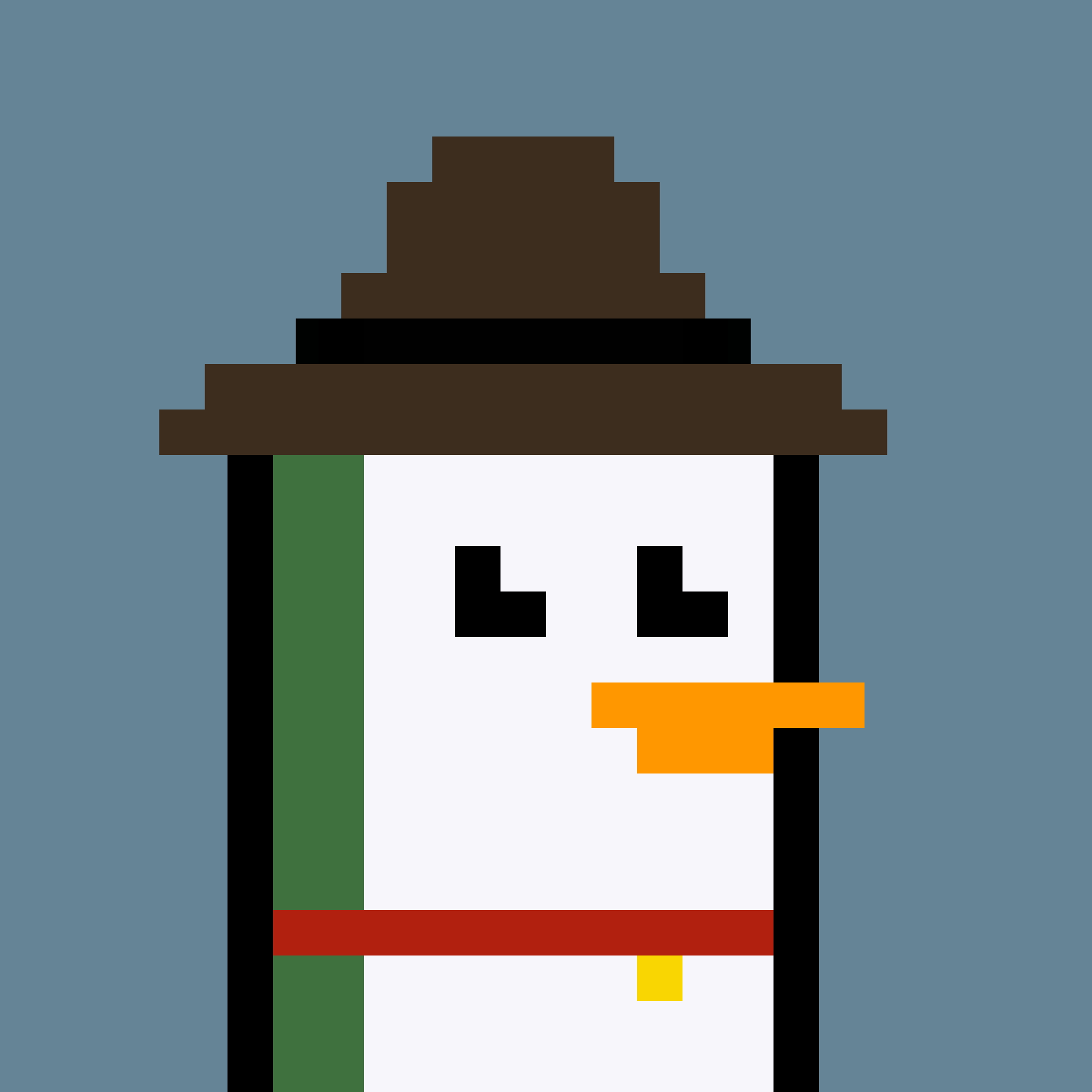 Pesky Penguin #8719, burned for 0.499 SOL