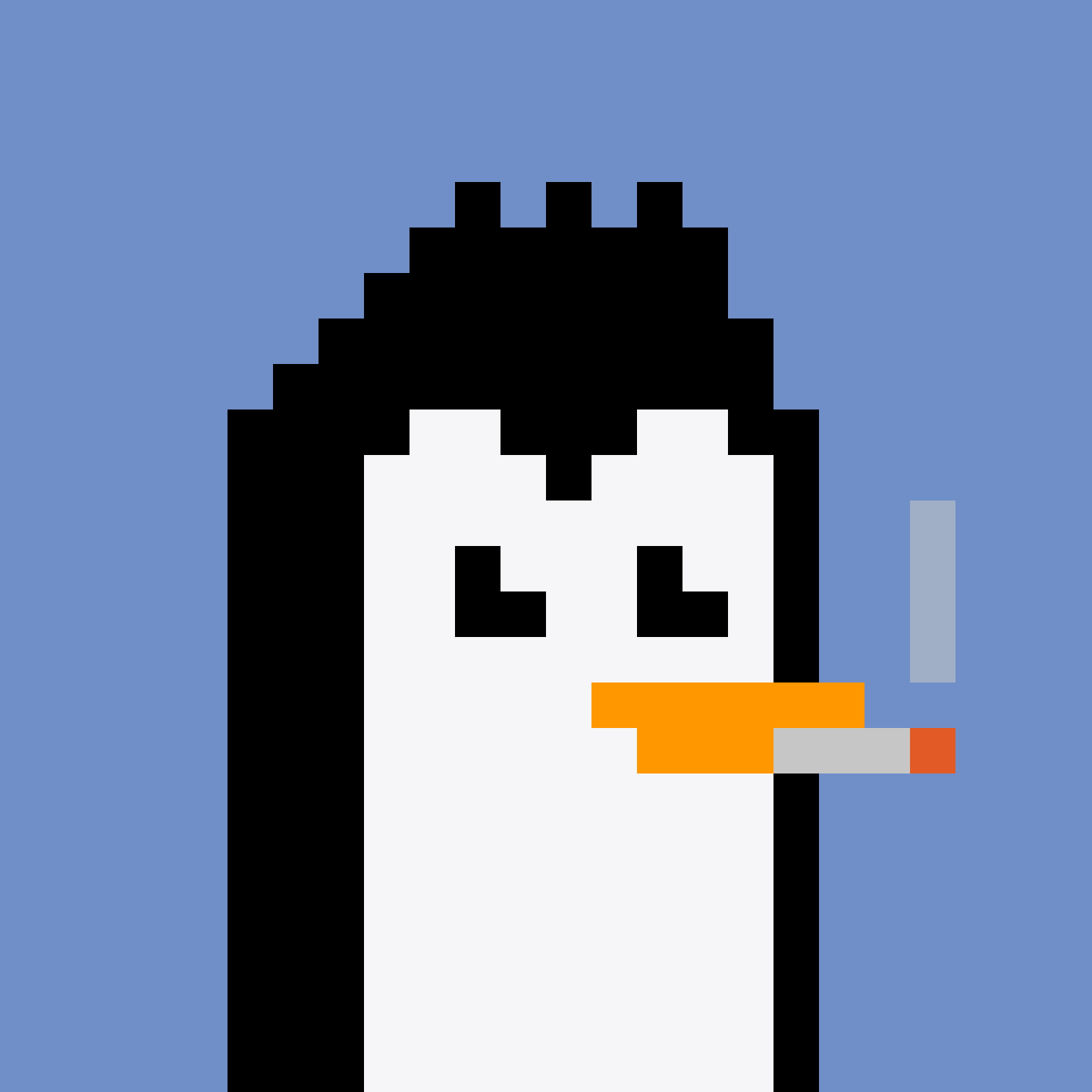Pesky Penguin #8808, burned for 0.31605 SOL