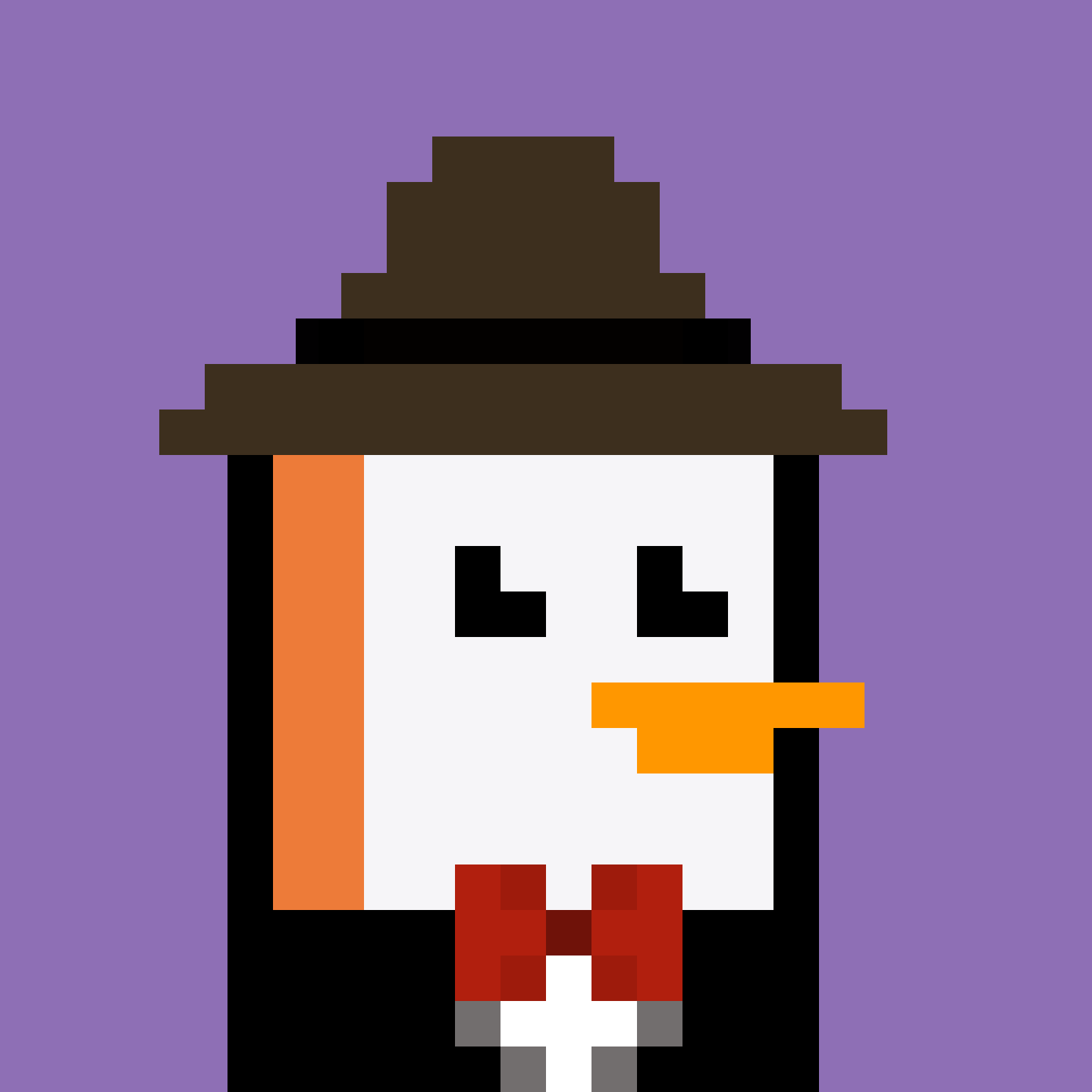 Pesky Penguin #8860, burned for 0.8 SOL