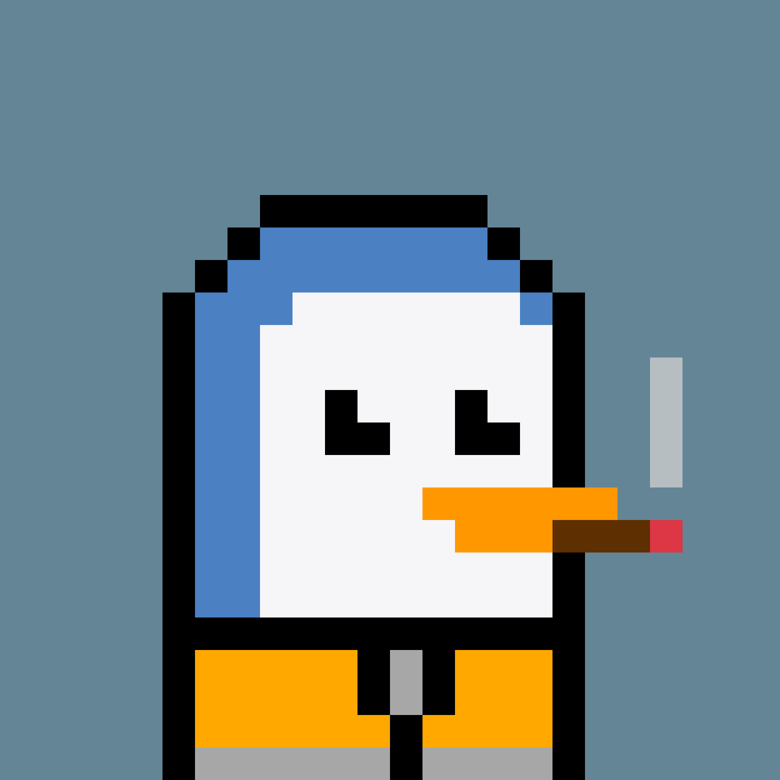 Pesky Penguin #999, burned for 0.617 SOL