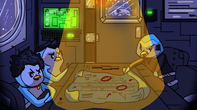 Gargolon infiltrates the Alienoot Compound and evades detection.