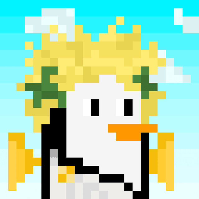 Icarus, first (and last) among the flighted penguins in Nootopia